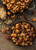 Recipe Detail - Overhead view of Pecan CaramelCrisp with flavor cues